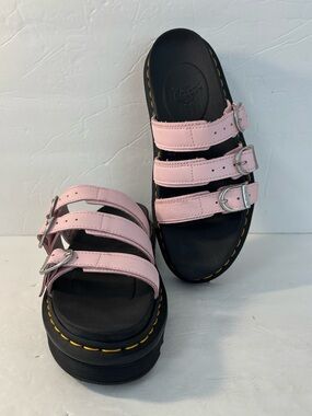 DR. MARTENS Blaire Sandals in Pink Size 7